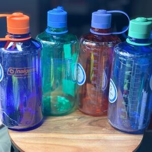 Nalgene Plastic Water Bottle - Your choice of color